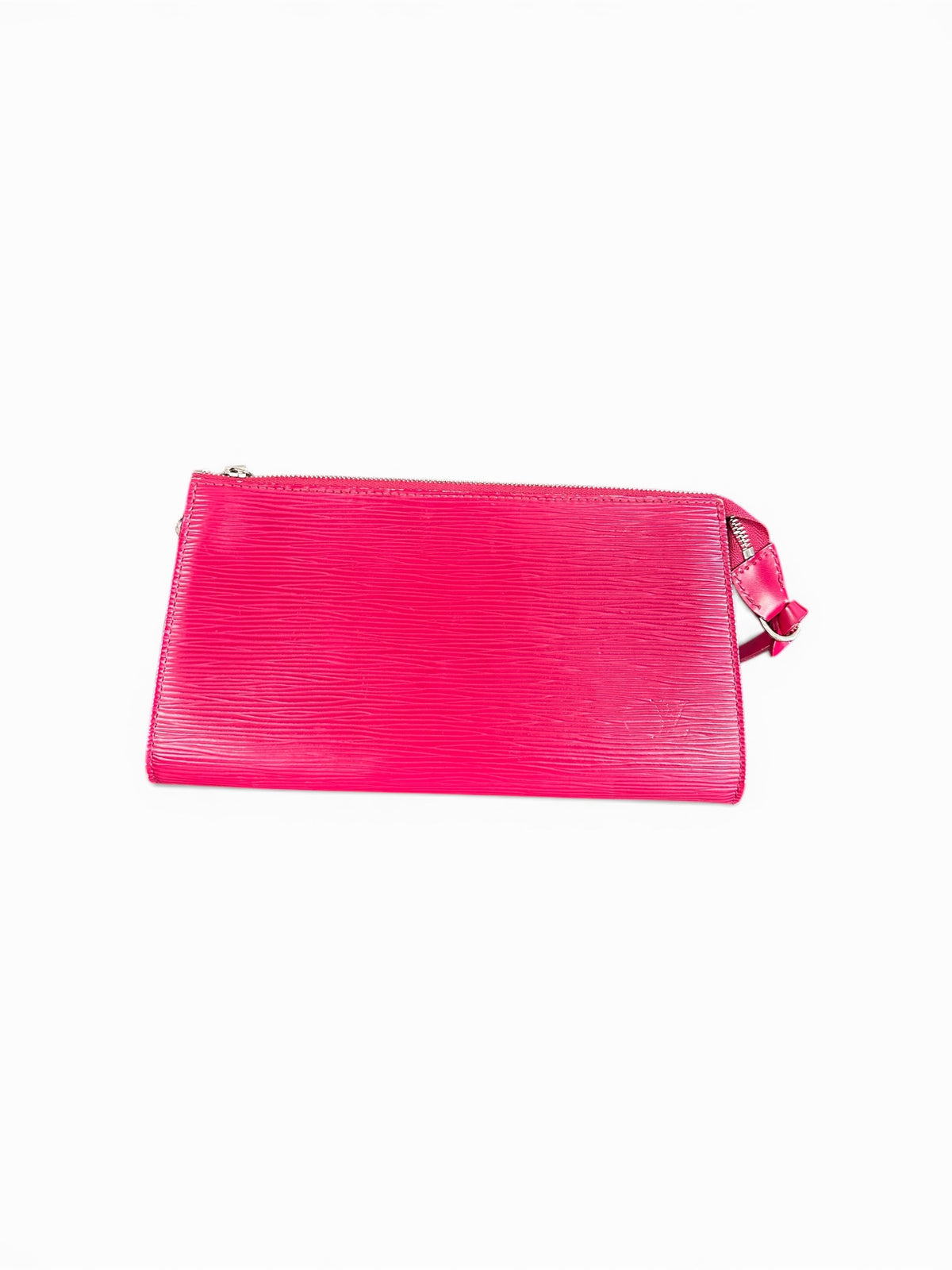 Raspberry Epi Leather Louis Vuitton Pouch