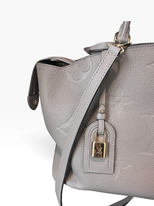 Louis Vuitton Grand Palais GM – Cuir Monogram Empreinte Tourterelle