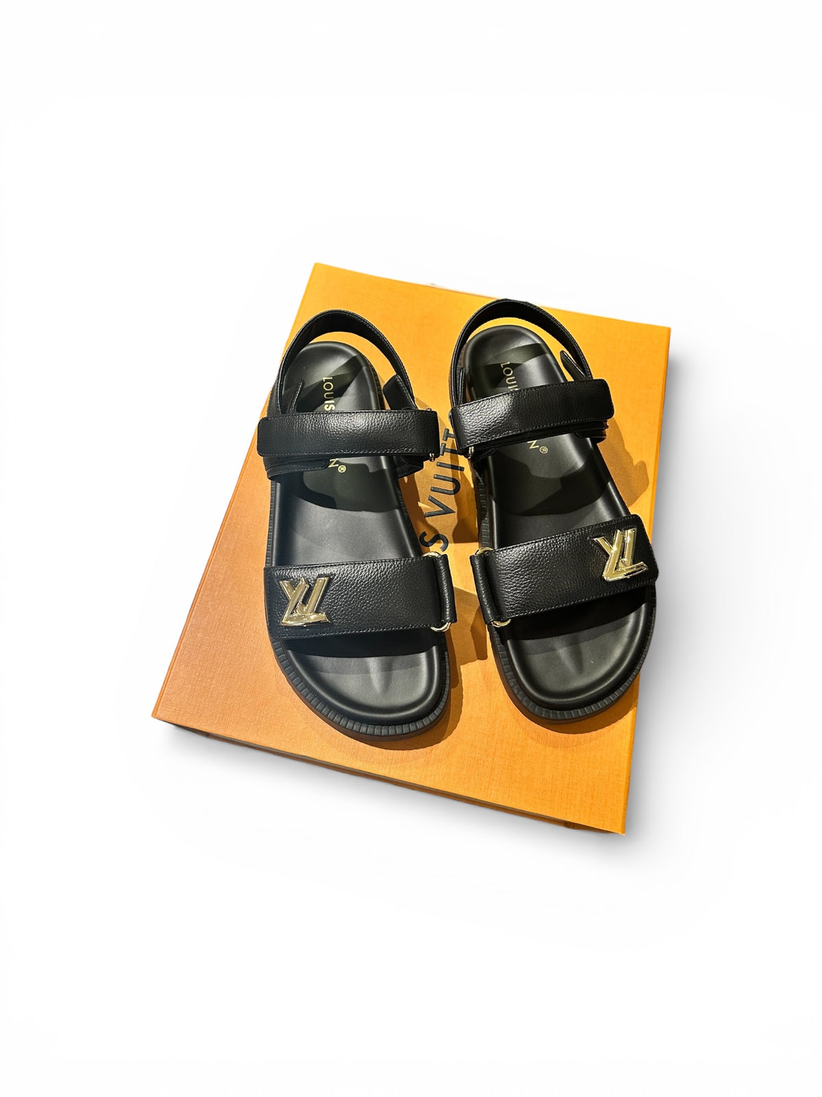 LV Sunset flat comfort sandal