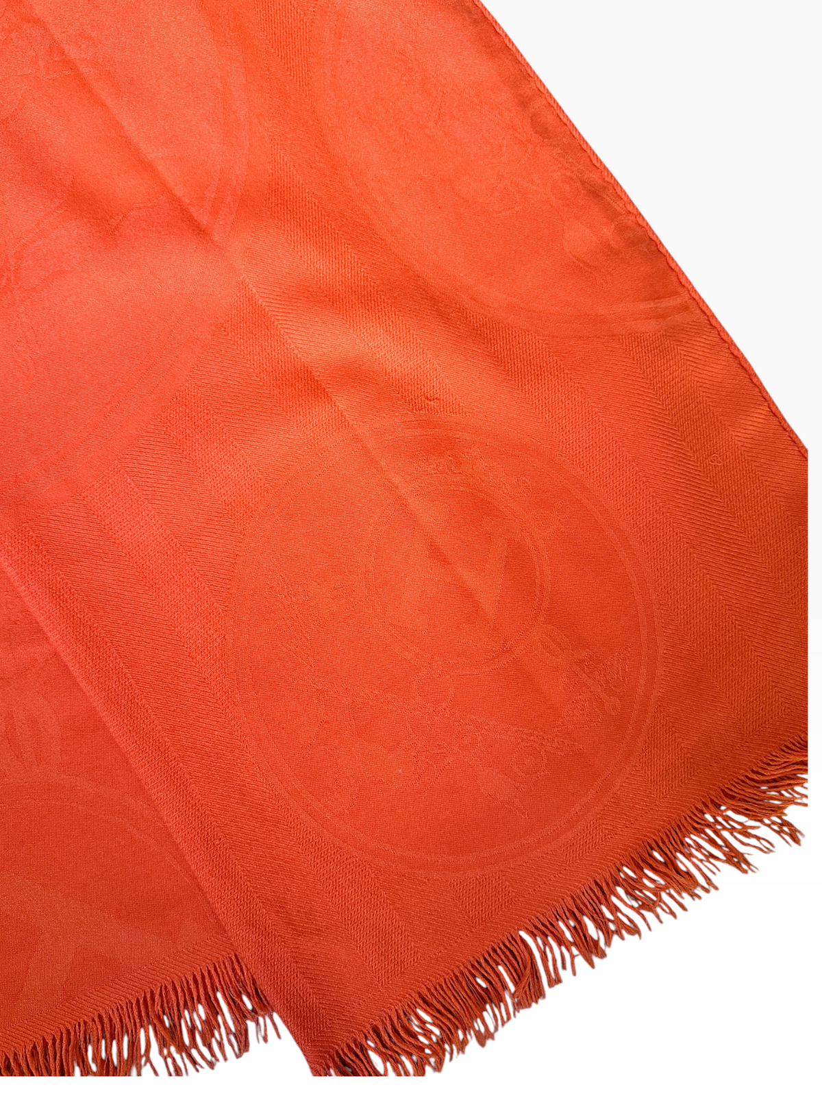 Étole Hermès New Libris – Orange