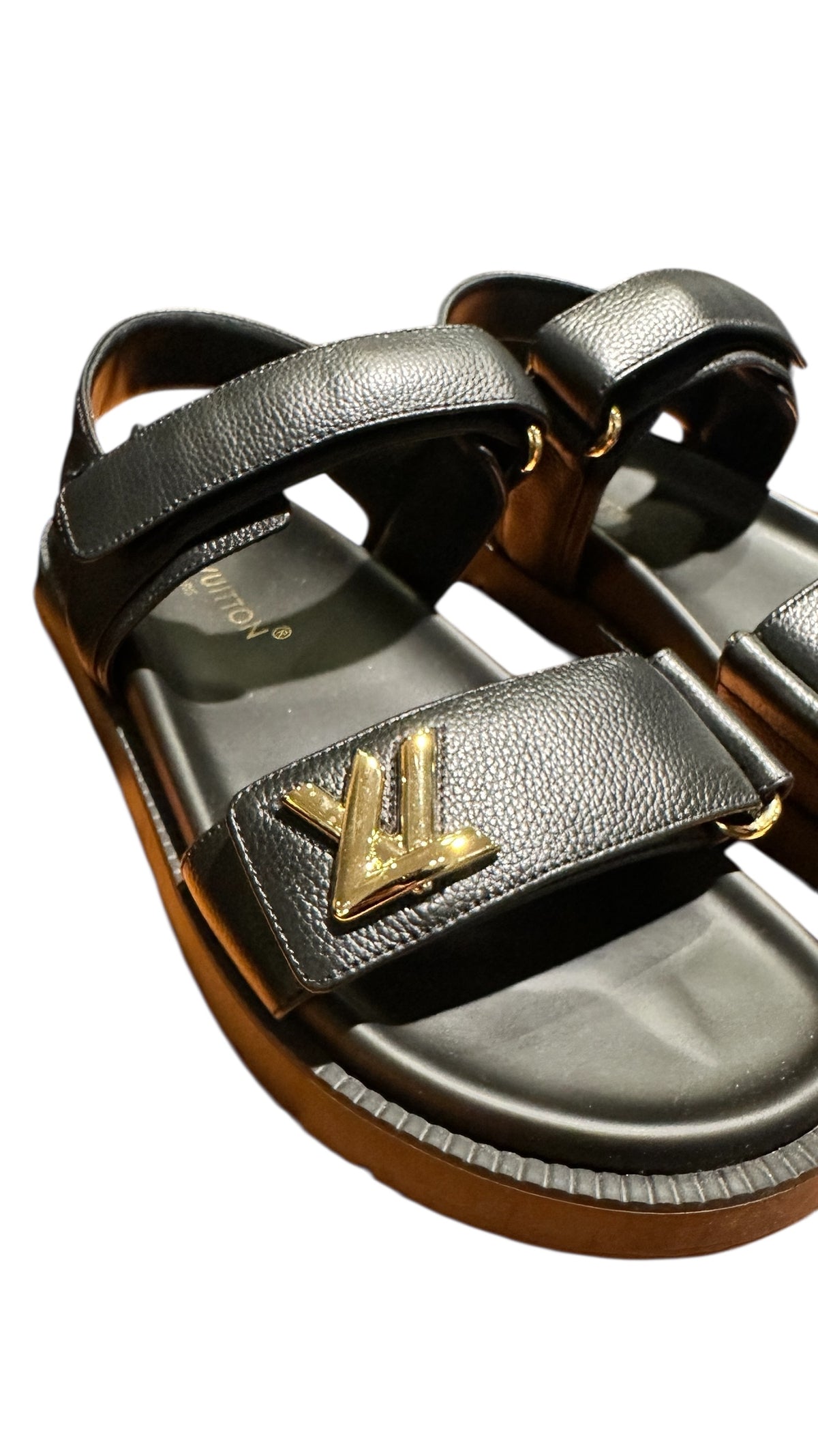 LV Sunset flat comfort sandal