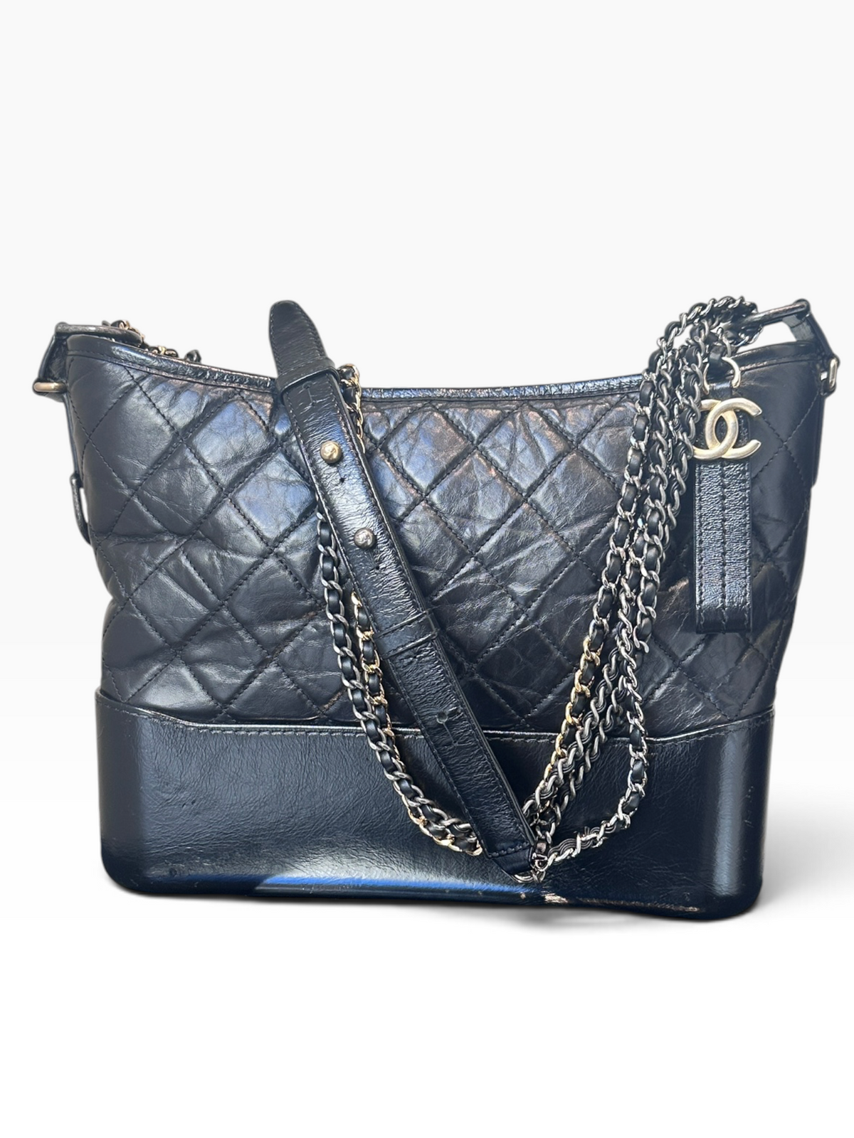 Chanel Gabrielle Hobo Medium noir