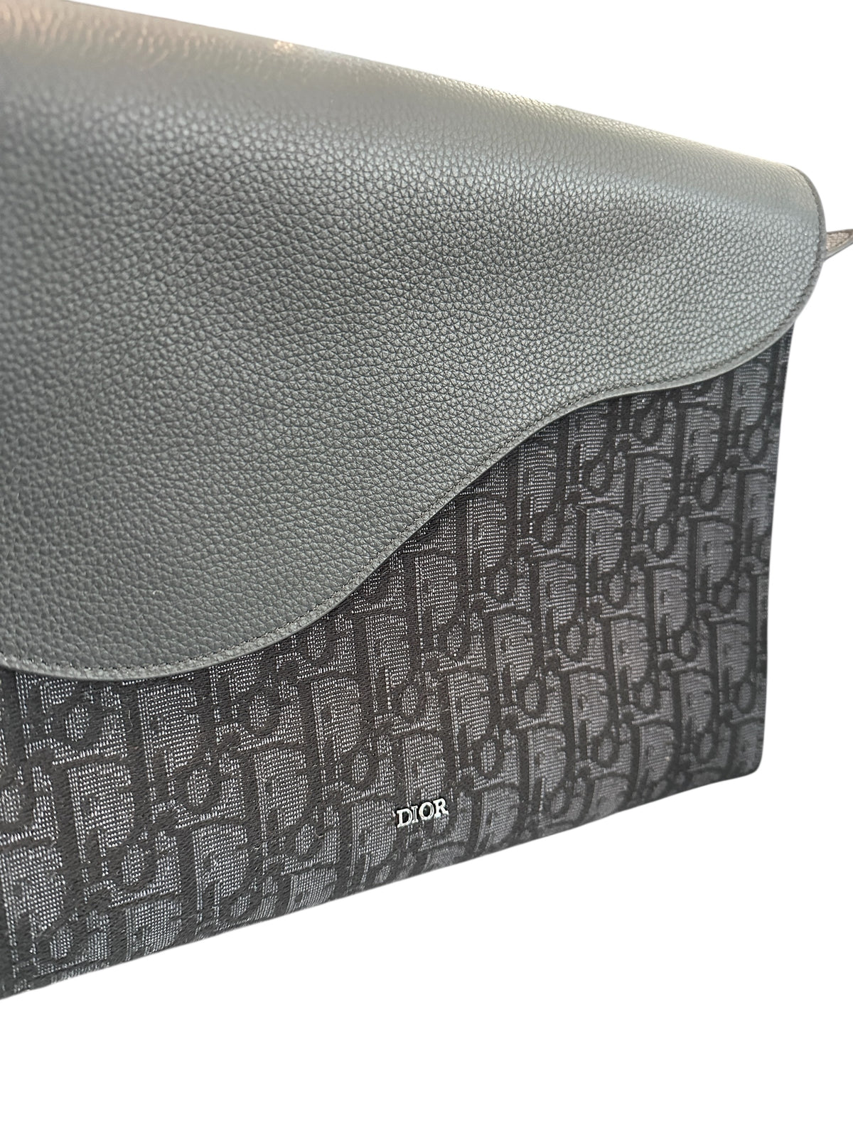 CHRISTIAN DIOR – Pochette Saddle A5 en toile Oblique
