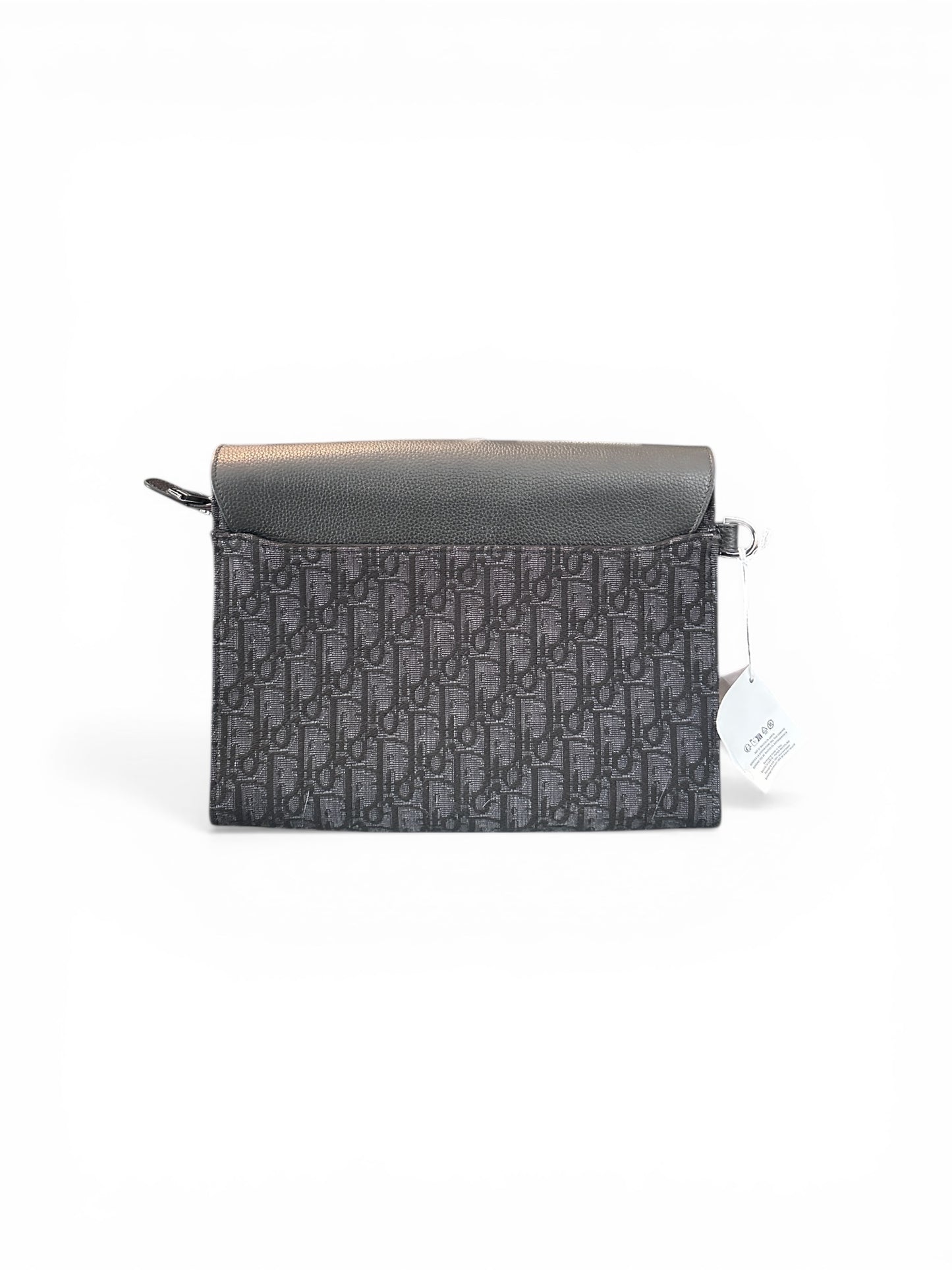 CHRISTIAN DIOR – Pochette Saddle A5 en toile Oblique