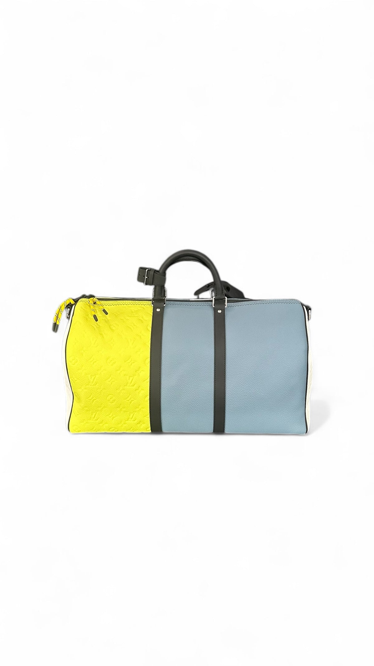 Louis Vuitton Keepall 50- édition spéciale fluo & damier graphite