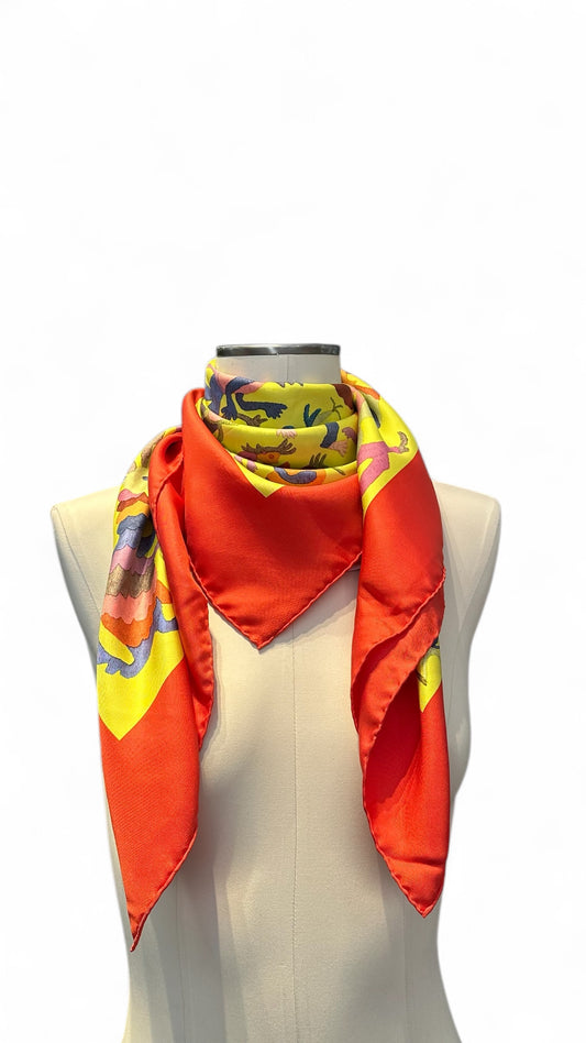 Carré Hermès 90 Din tini ya zue