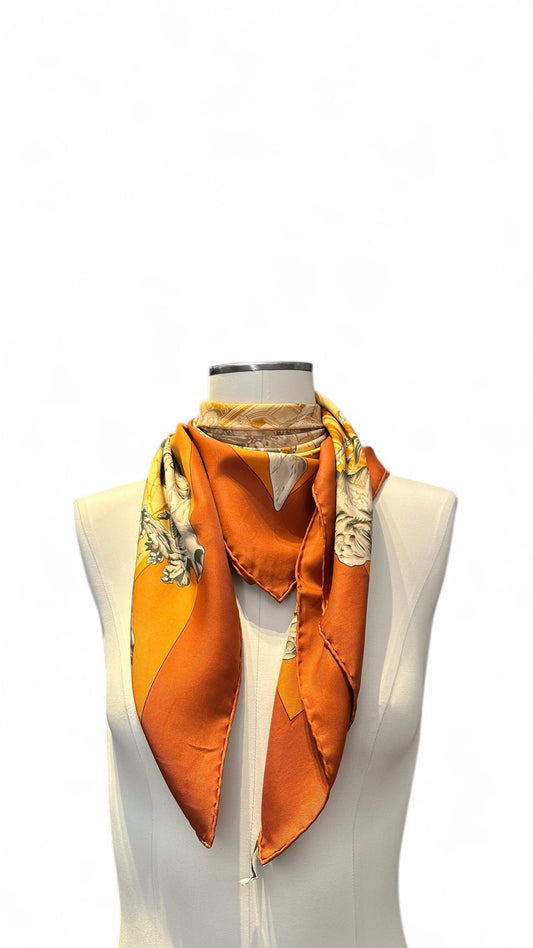 Carré Hermès 90 La Fontaine de Bartholdi