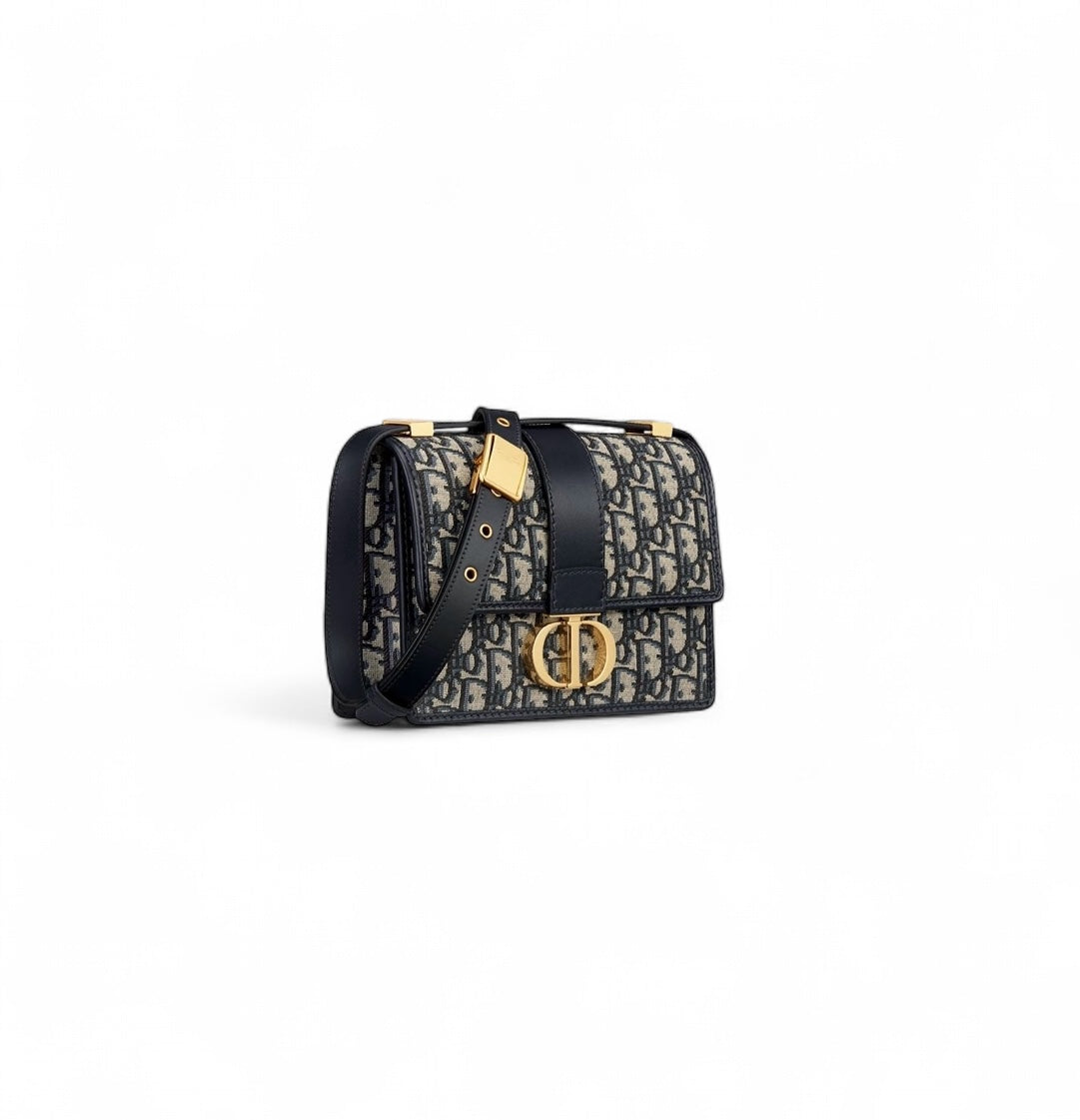 Dior 30 Montaigne Oblique Bleu neuf