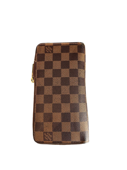 Portefeuille ZIPPY Louis Vuitton damier eben