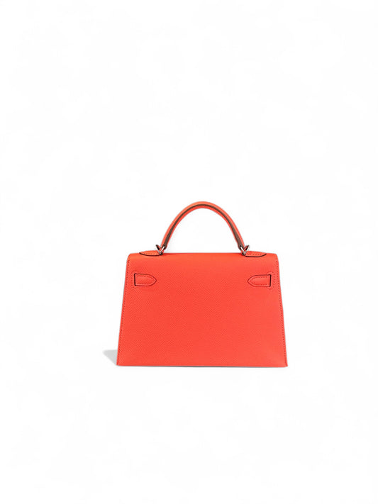 Mini Kelly Hermès Orange Field