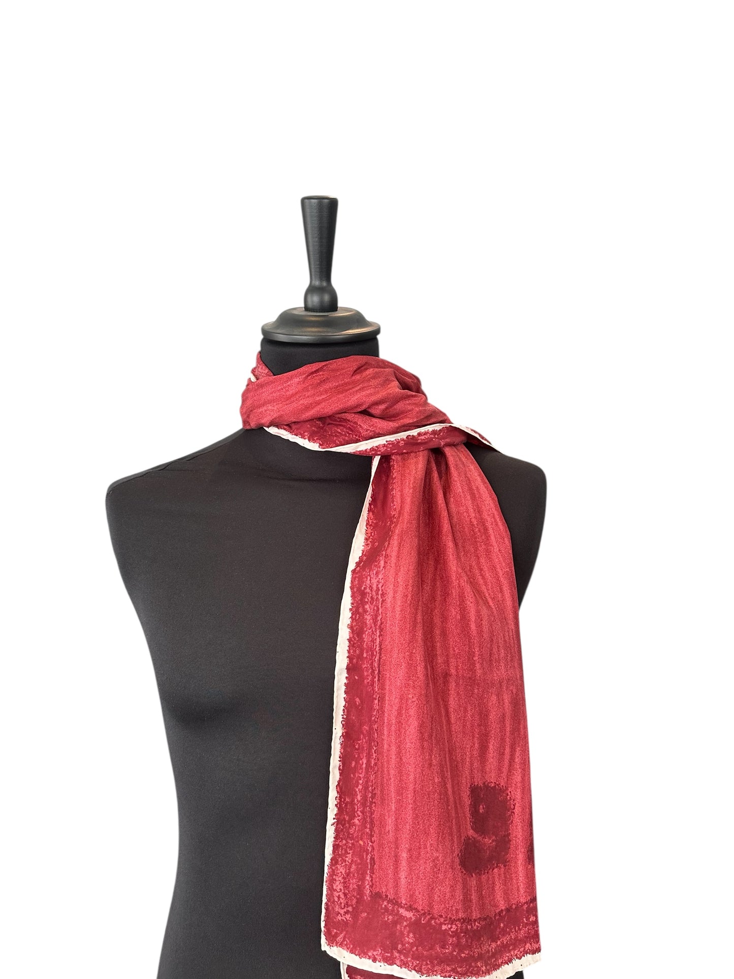 Carré de soie vintage Courrèges – Années 70