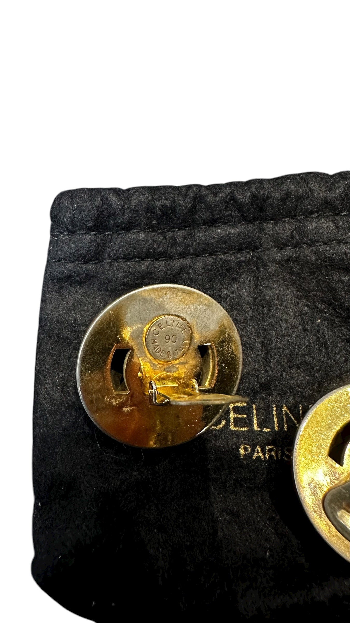 Boucle d'oreille Celine vintage