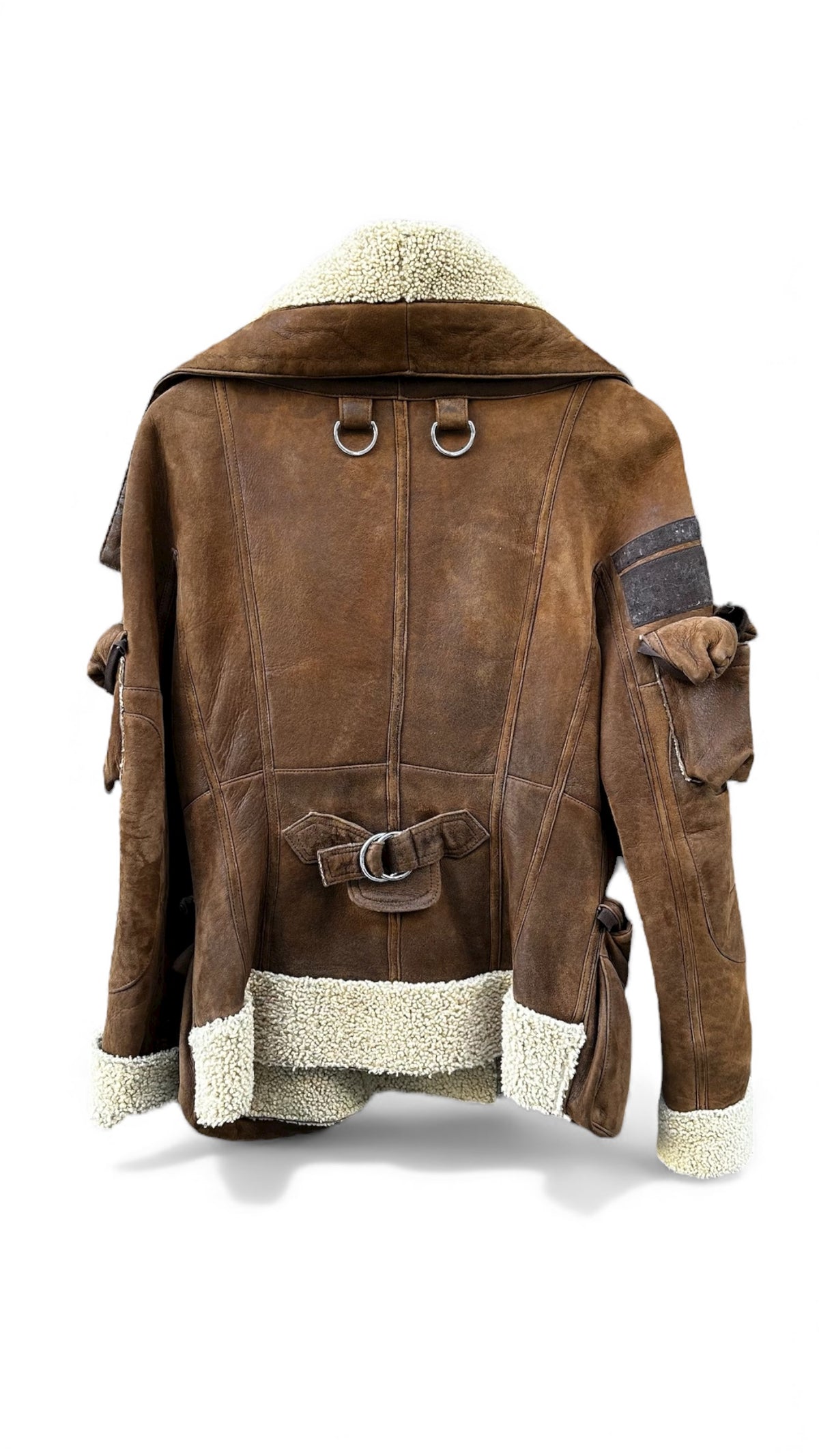 Veste 100 % cuir d’agneau Dior Vintage