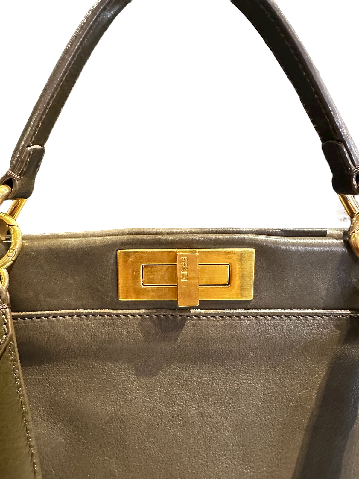 Sac Fendi Peekaboo kaki