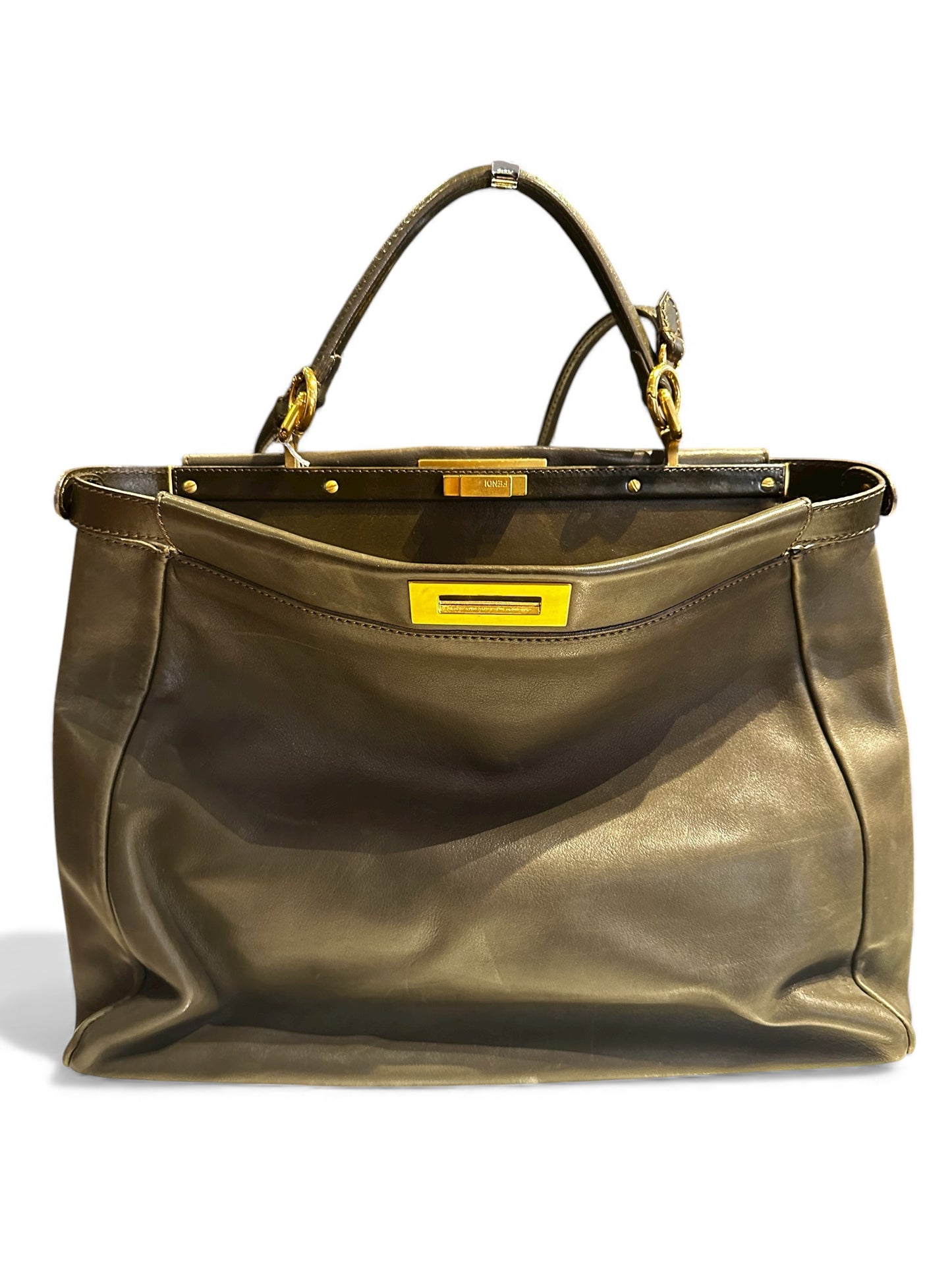 Sac Fendi Peekaboo kaki