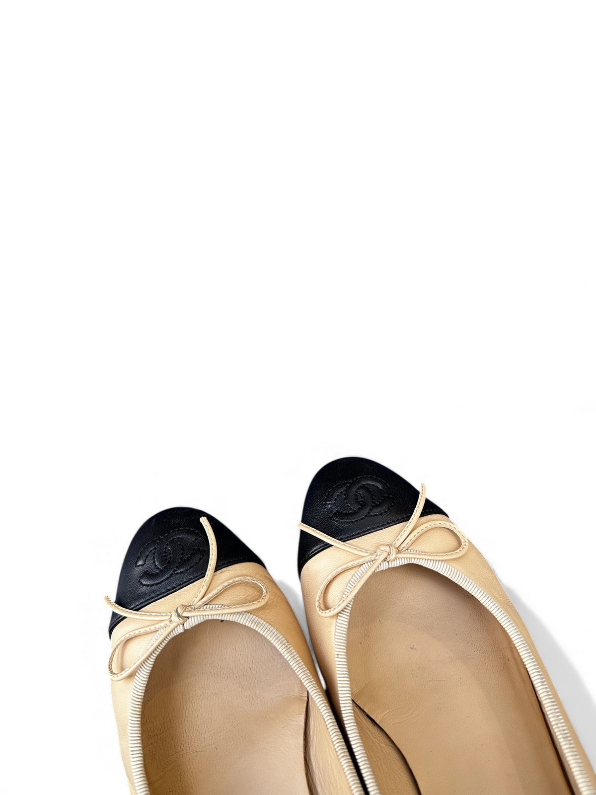 Chanel Two-Tone Ballet Flats – Size 35