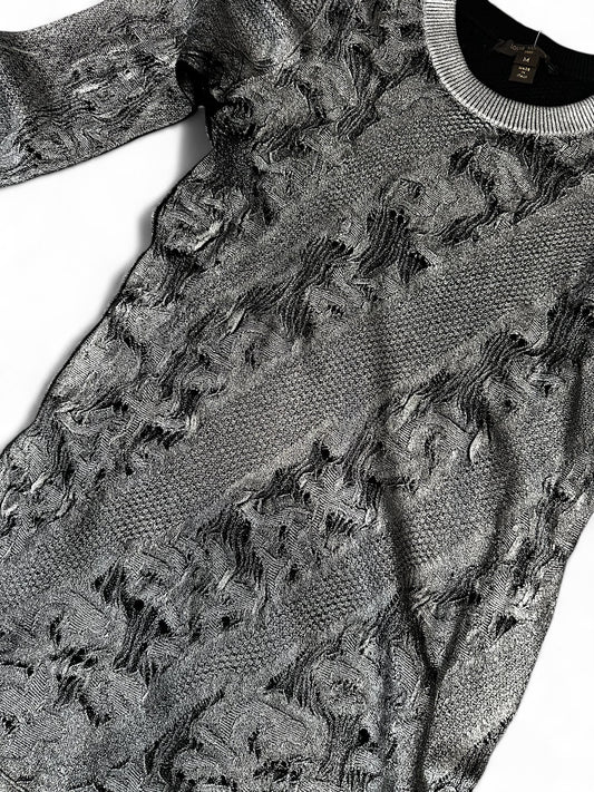 Top Louis Vuitton gris/argenté