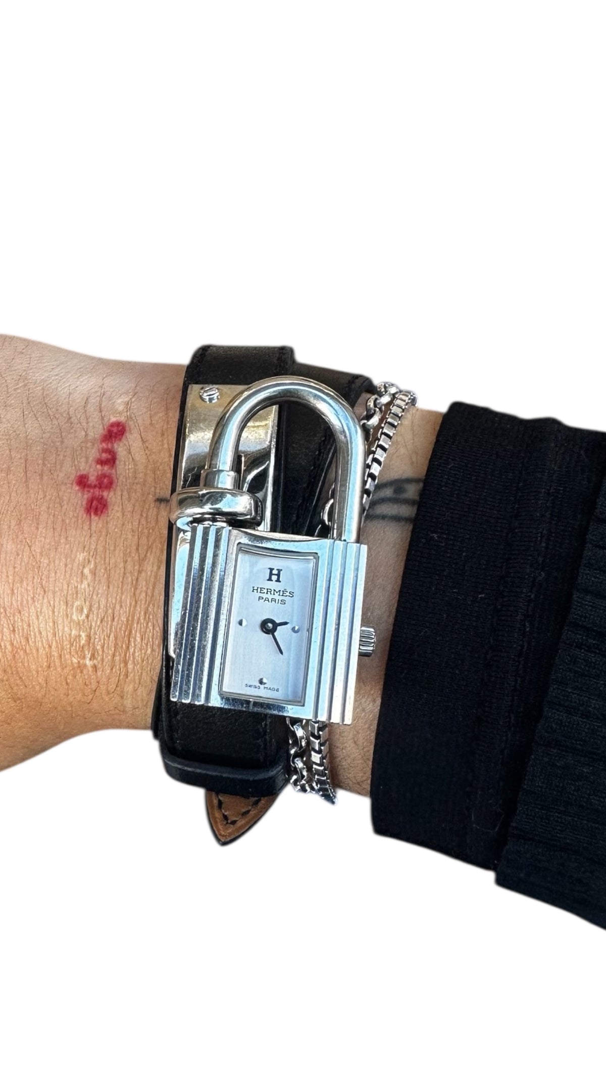 Hermès vintage Kelly watch