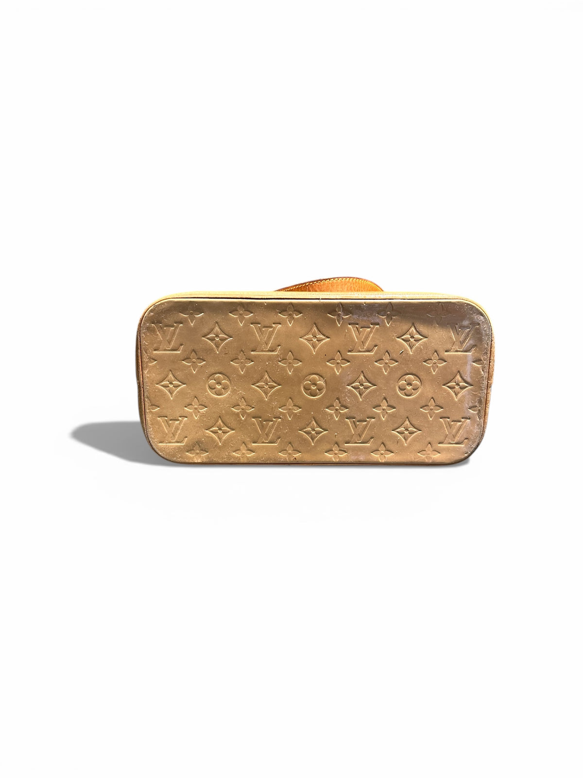 LOUIS VUITTON – Sac cabas Monogram Vernis bronze