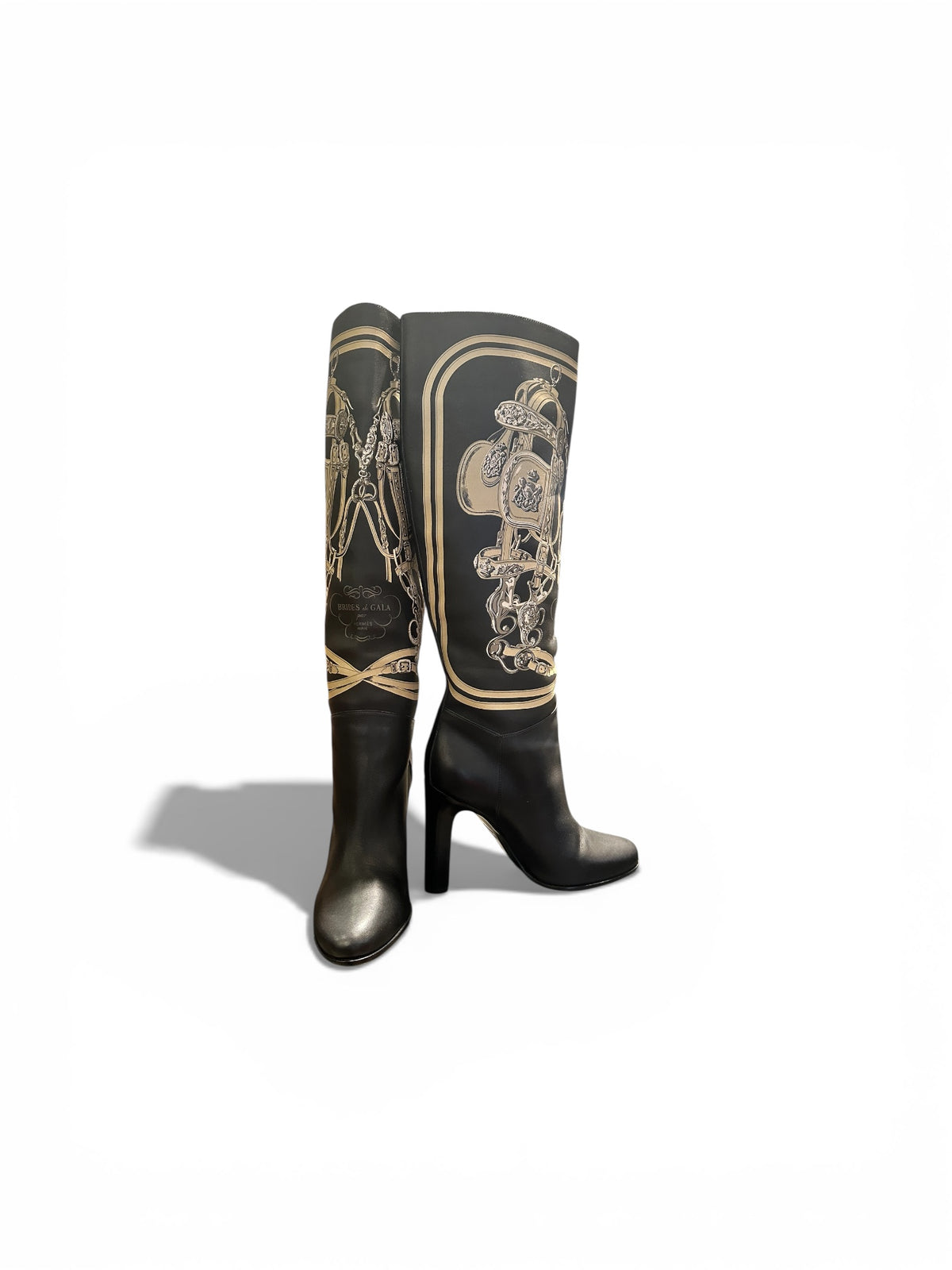 Hermès Joan Boots – Brides de Gala print