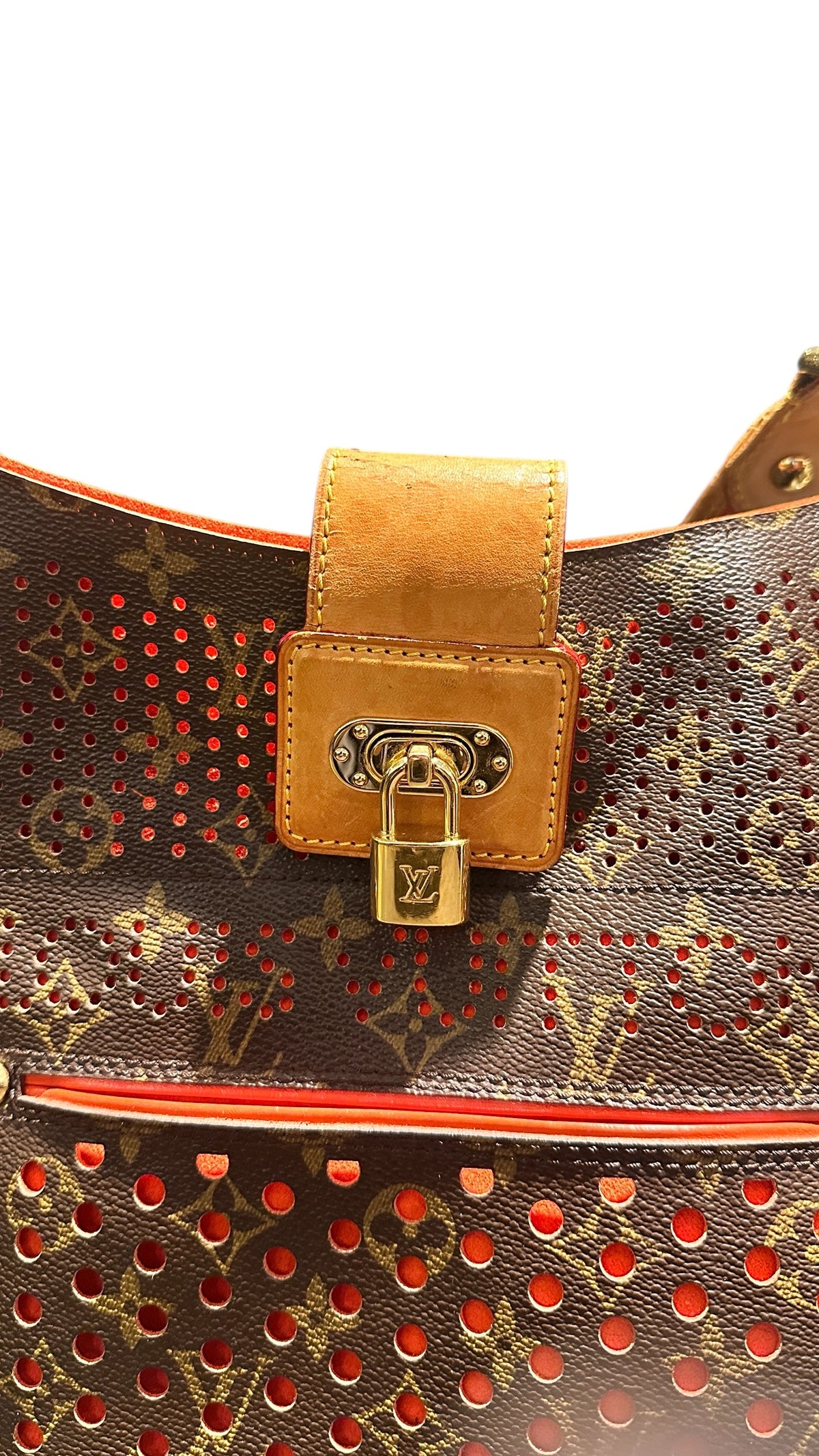 Louis Vuitton – Monogram perforated canvas Musette bag (2006 limited edition)