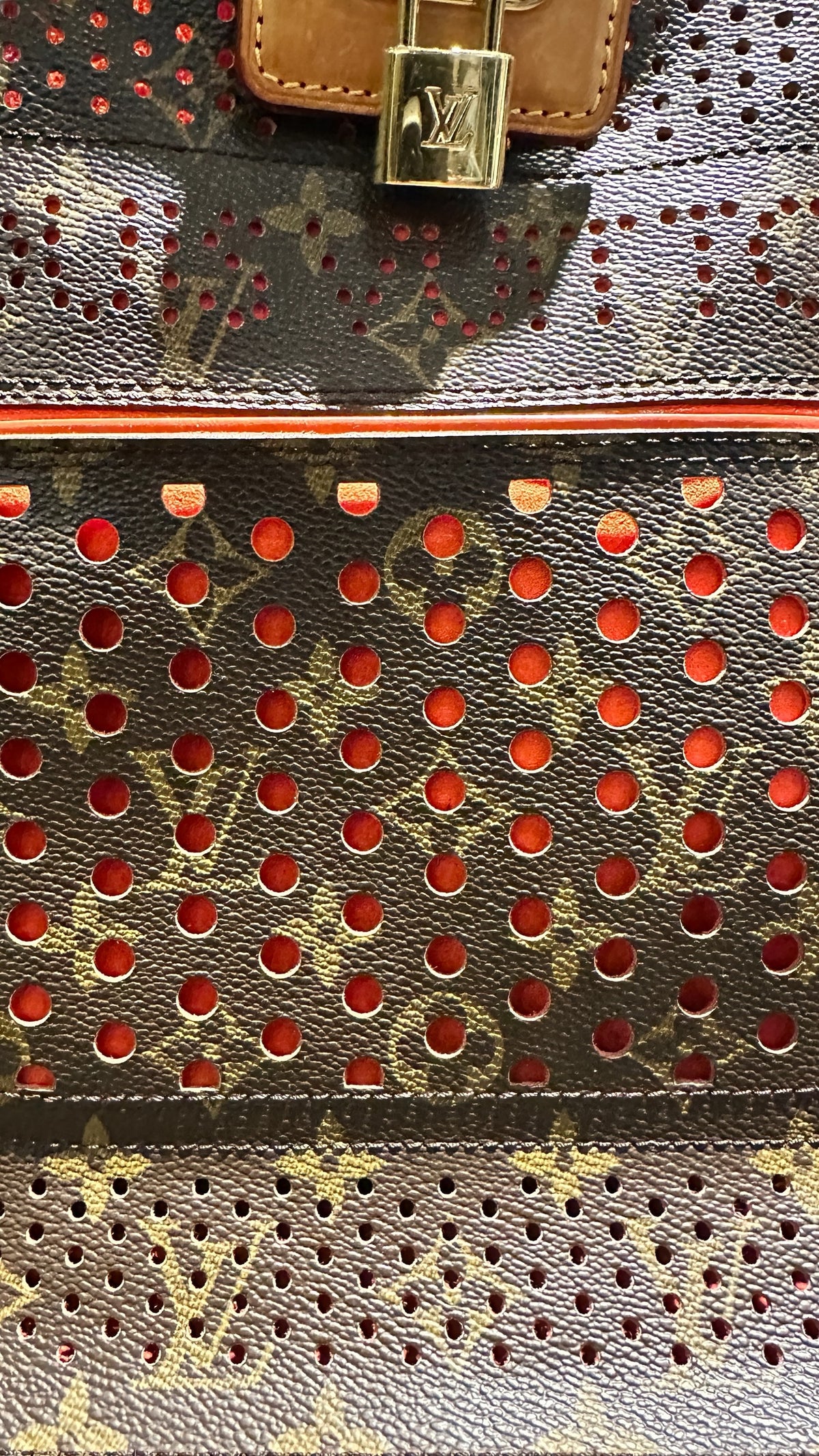 Louis Vuitton – Monogram perforated canvas Musette bag (2006 limited edition)