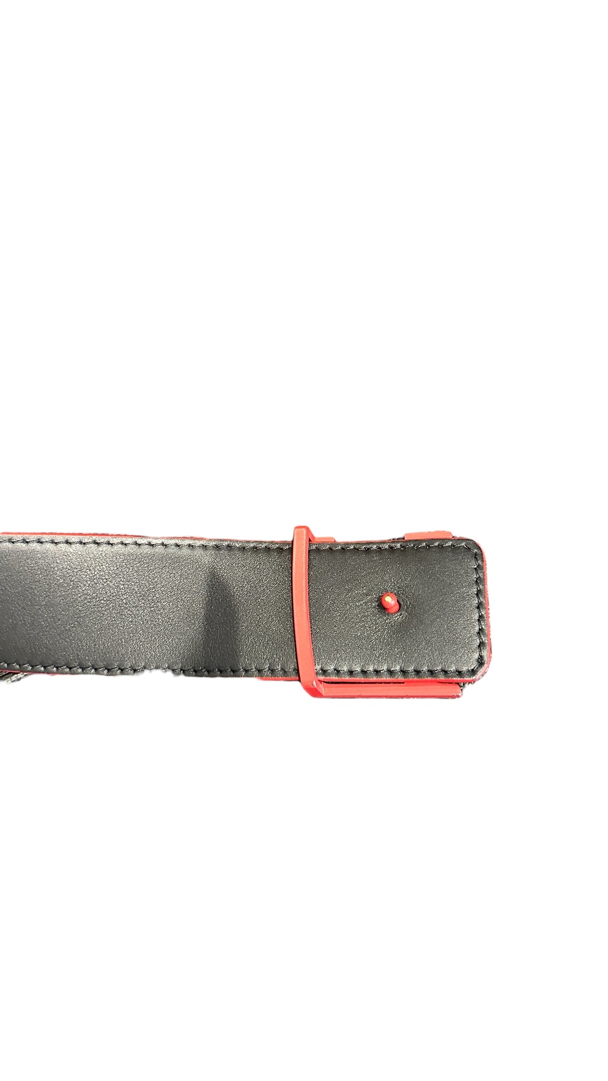 Ceinture LV Initiales cuir noir