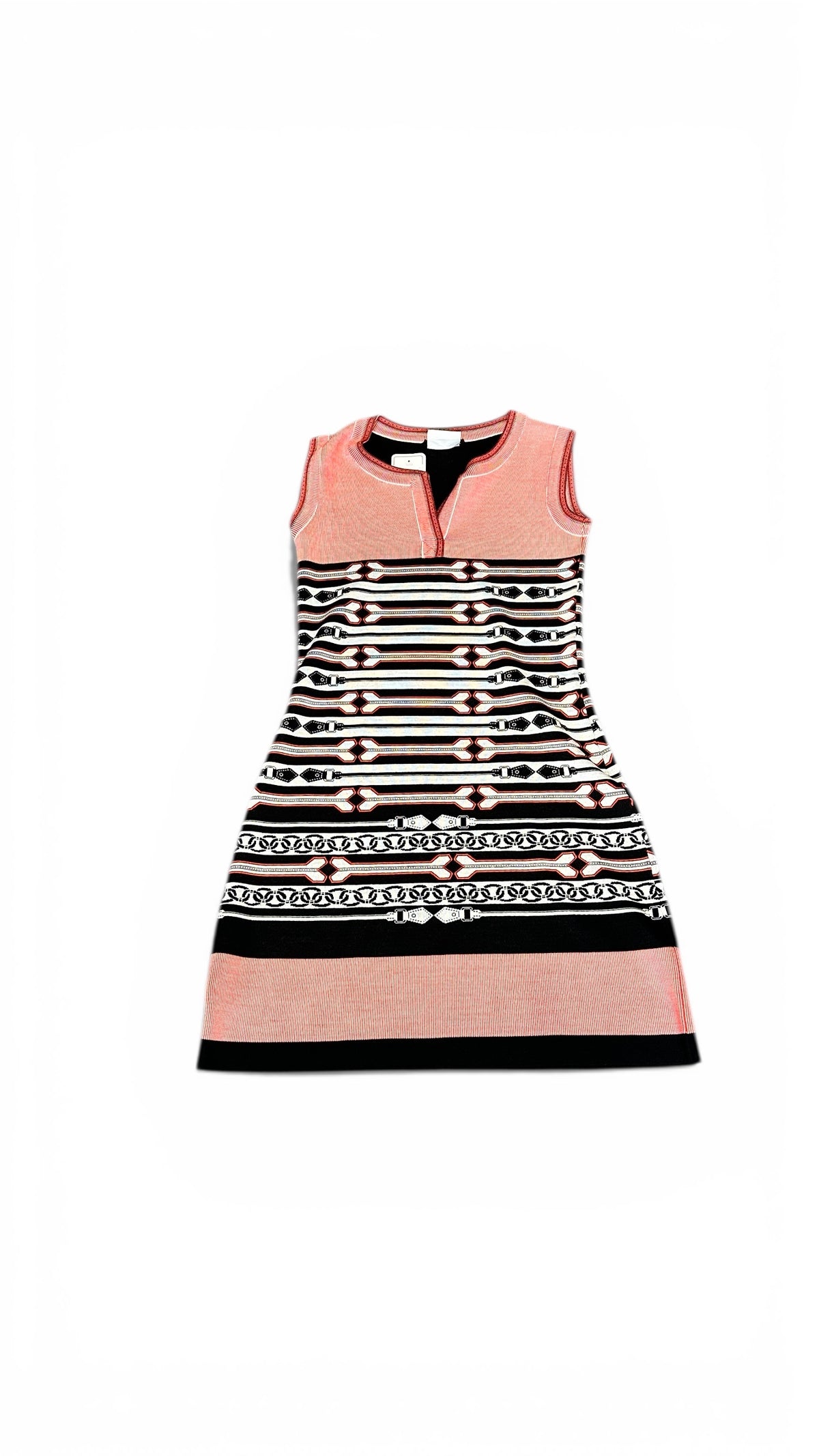 Louis Vuitton Dress – Pink & Black Icones Knit