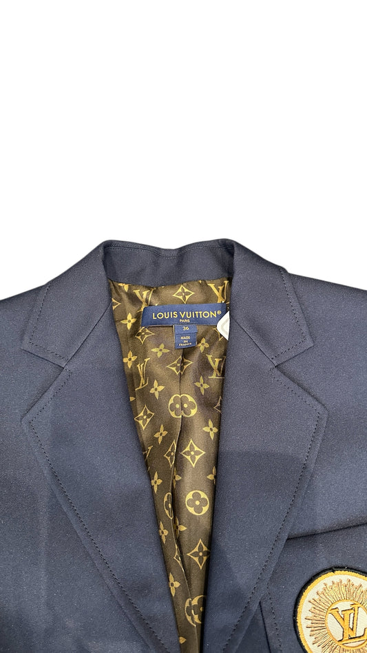 Louis Vuitton – Blazer Preppy Icône (Taille 36)