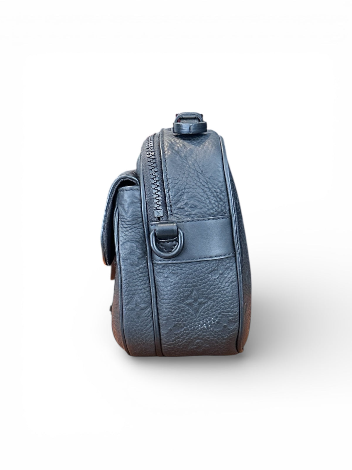 Sac Messenger S Lock Louis Vuitton – Cuir Taurillon Monogram Noir
