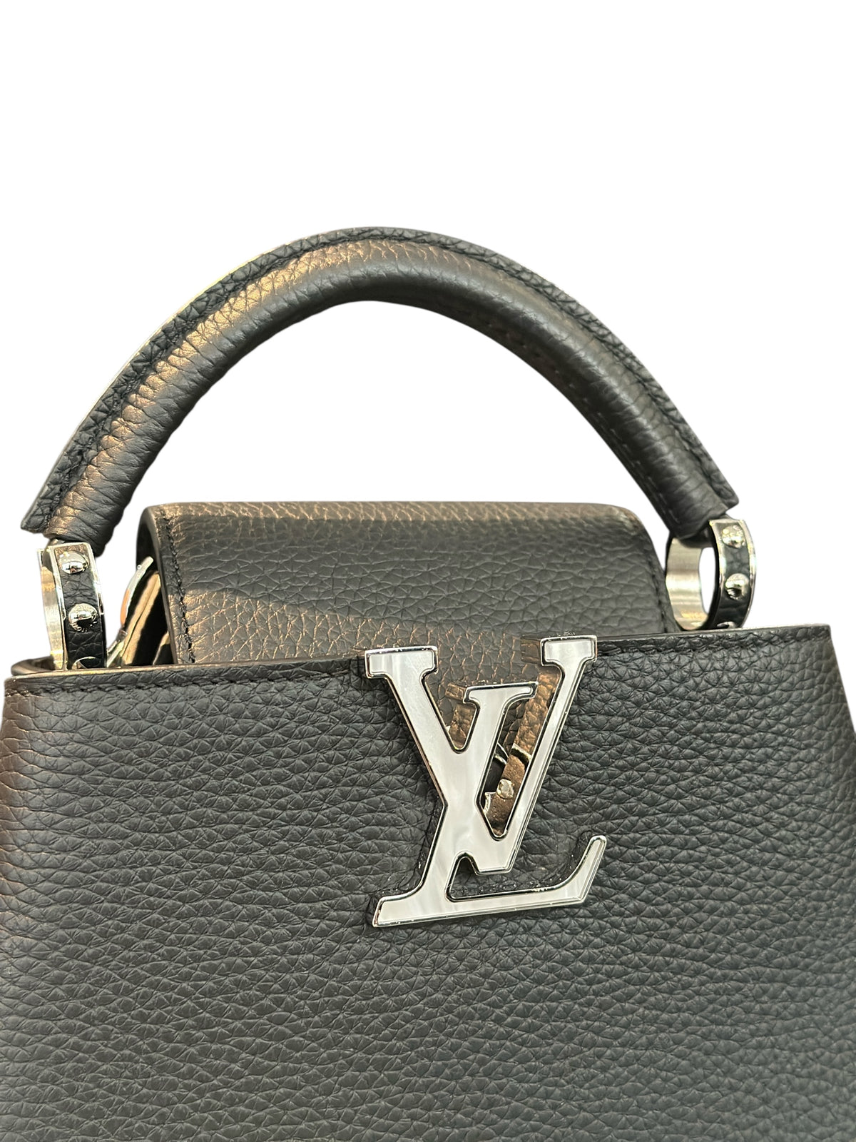 Sac Louis Vuitton Capucines Mini-Noir