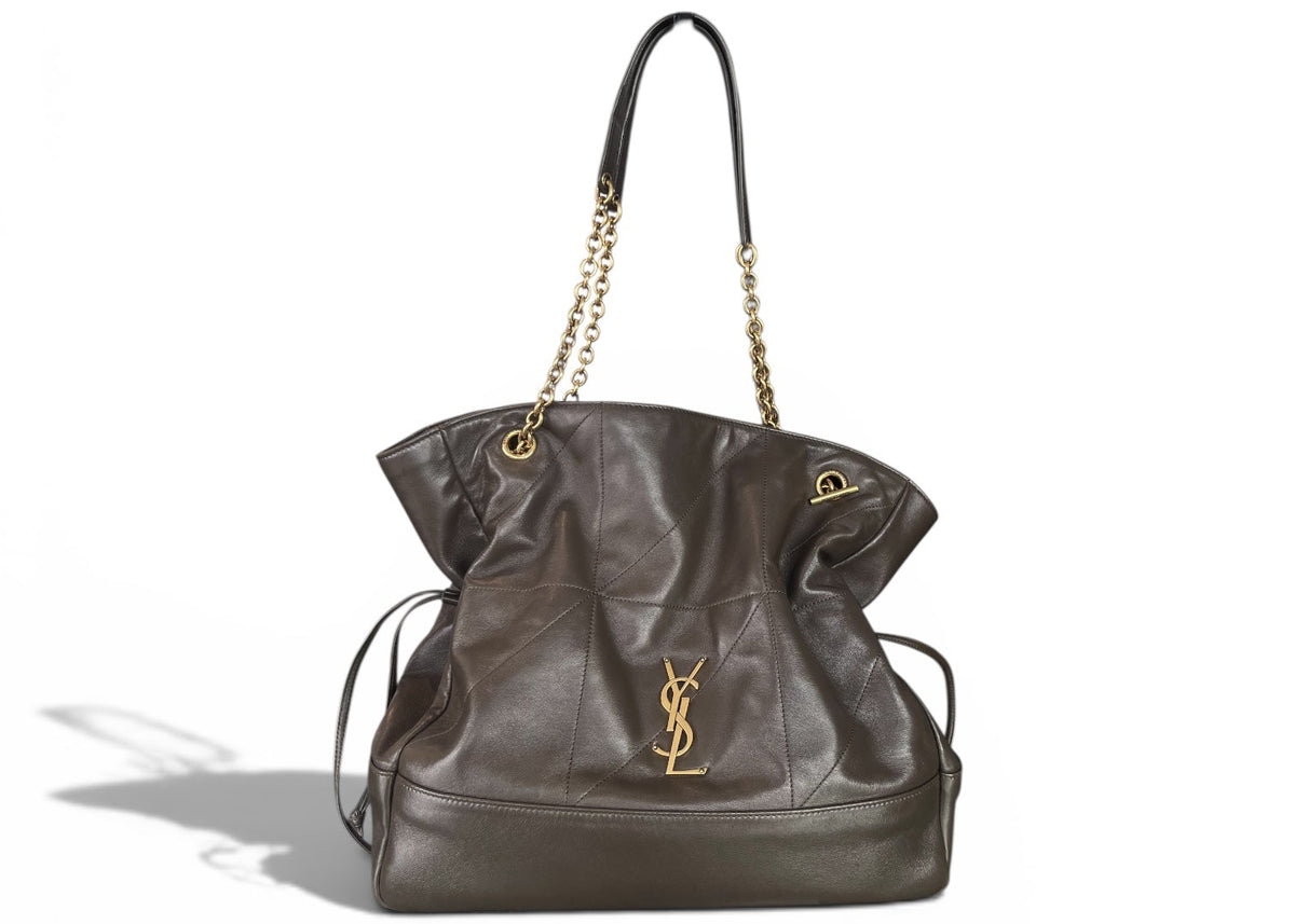 Jamie Shopping Bag – Saint Laurent Khaki