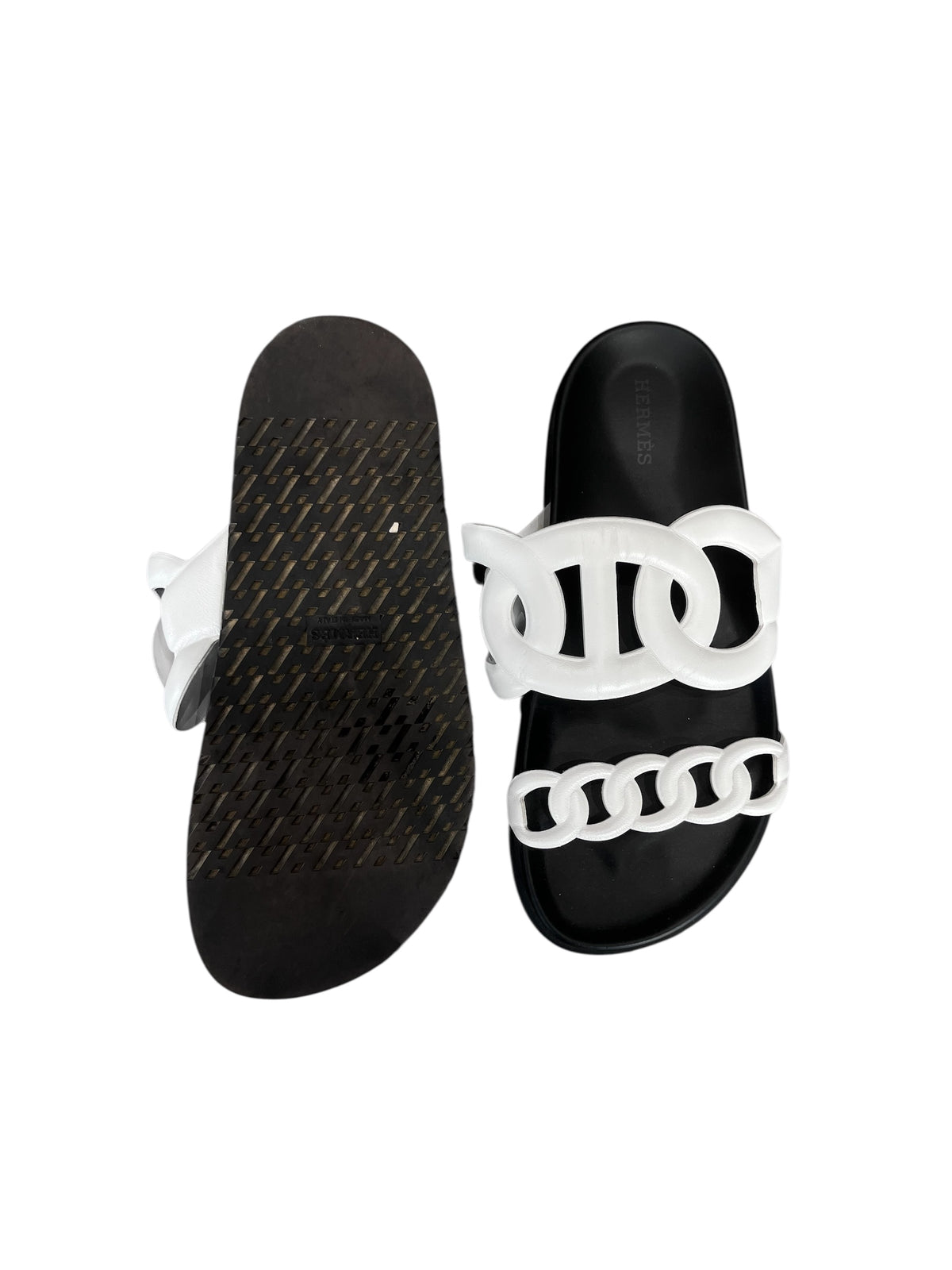 Sandales Hermès Extra- Motif Chaîne d’Ancre