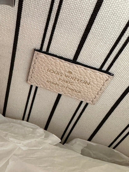 Louis Vuitton - Sac Métis empreinte Beige