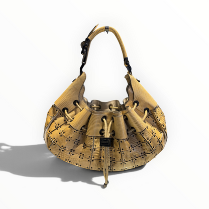 Sac à main Burberry Prorsum en cuir effet lézard
