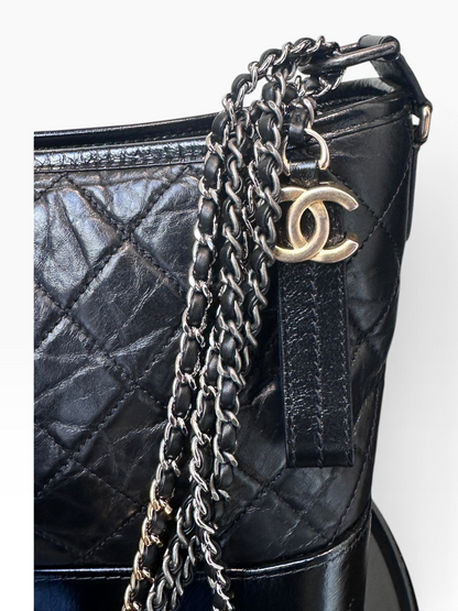 Chanel Gabrielle Hobo Medium noir
