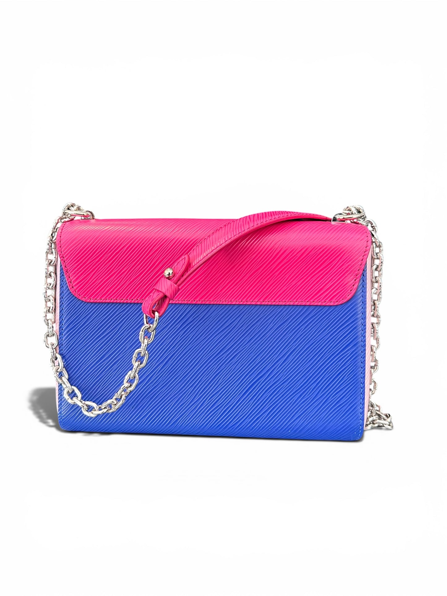 Louis Vuitton Twist MM Épi Tricolore Rose Fuchsia