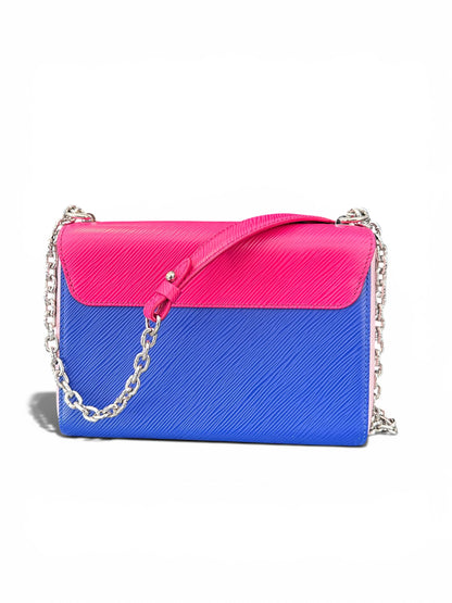 Louis Vuitton Twist MM Épi Tricolore Rose Fuchsia
