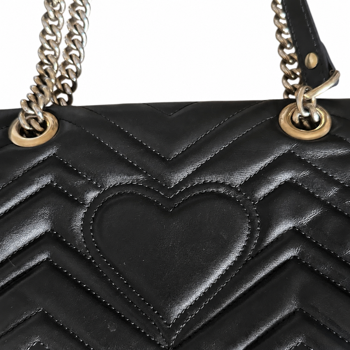 Sac Gucci GG Marmont Mini – Noir