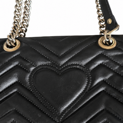 Sac Gucci GG Marmont Mini – Noir