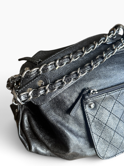 Chanel « Pocket in the City » en cuir caviar noir