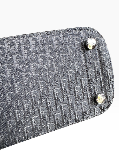 Sac Dior Street Chic Bowling – Toile Trotter noire