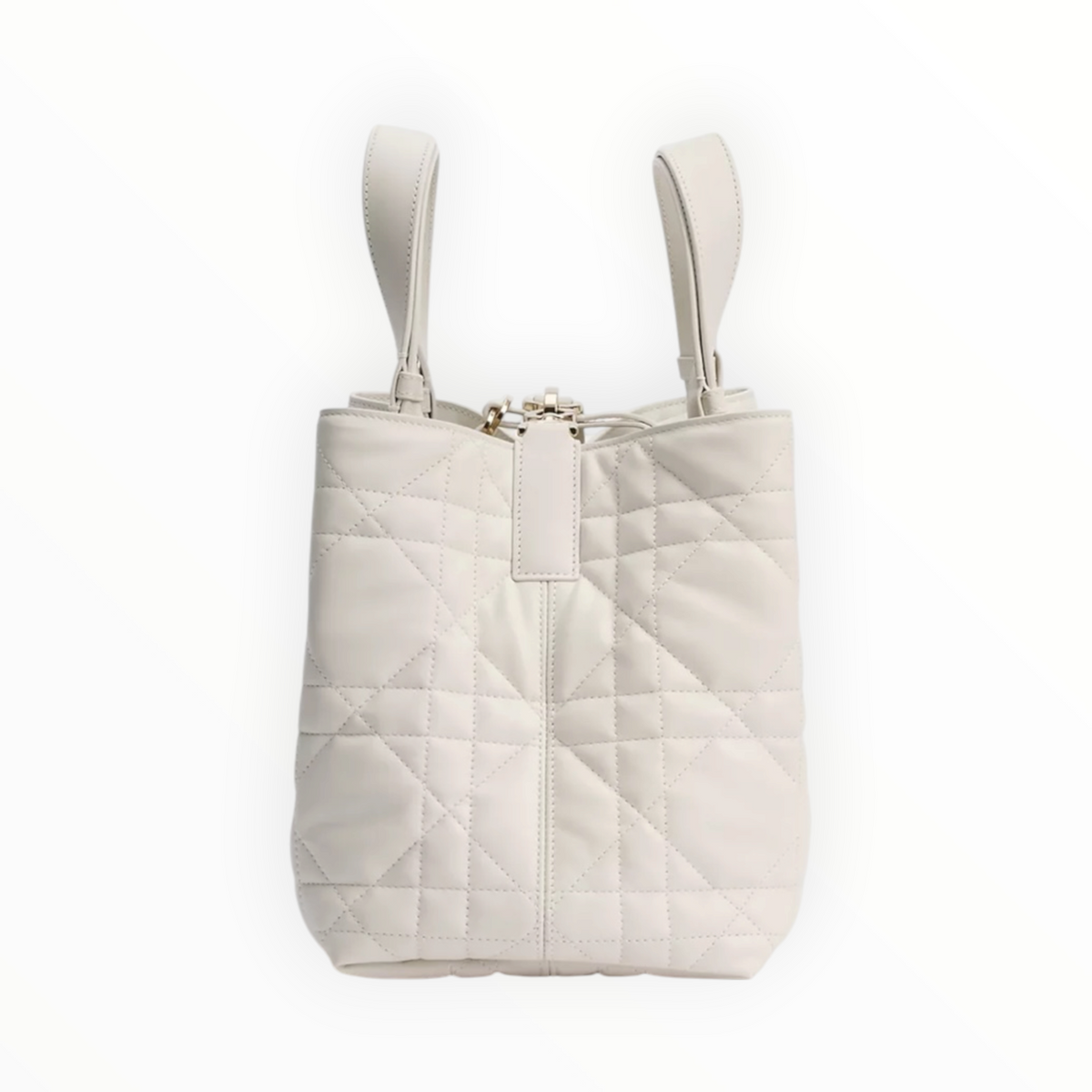 Sac Dior Toujours Medium blanc en cuir