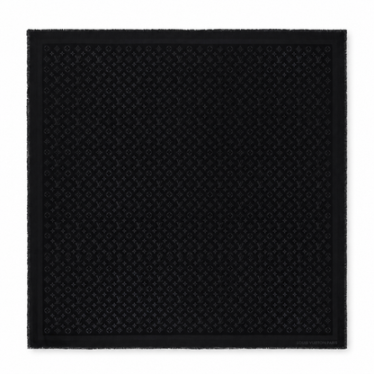 Châle Monogram Shine Louis Vuitton – Noir