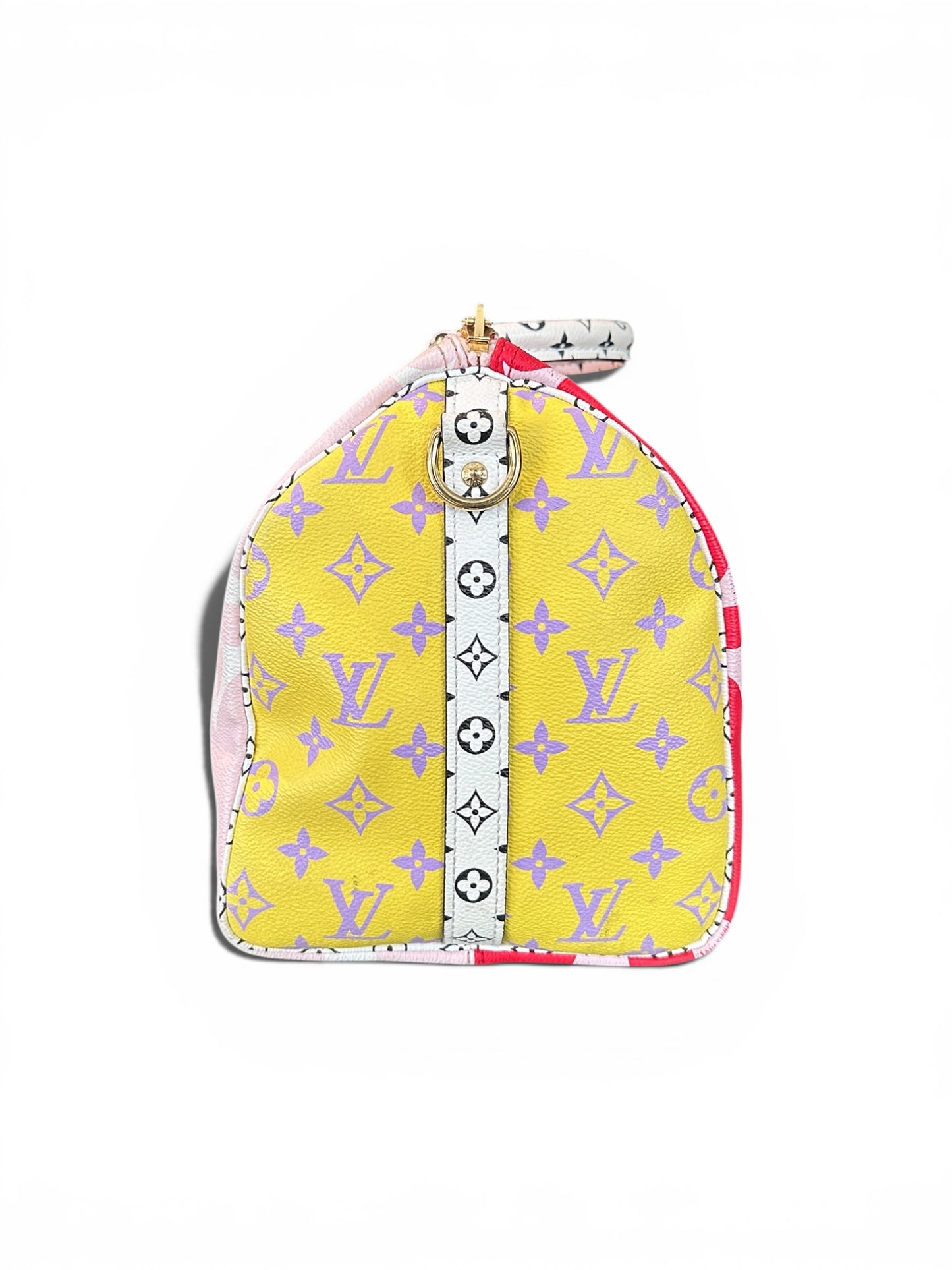 Louis Vuitton Speedy Bandoulière 30 Giant Monogram rouge & rose