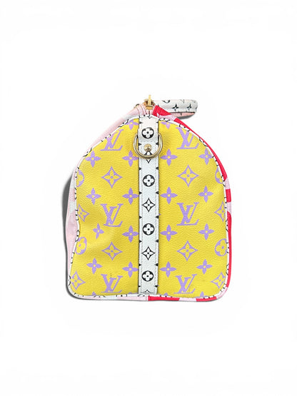 Louis Vuitton Speedy Bandoulière 30 Giant Monogram rouge & rose