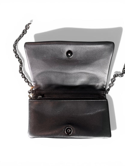 Black Medium Dior Caro Bag – Macrocannage Calfskin