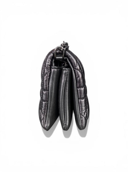 Black Medium Dior Caro Bag – Macrocannage Calfskin