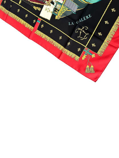 Hermès scarf "Vue du Carrosse de la Galère Royale" – 90 cm