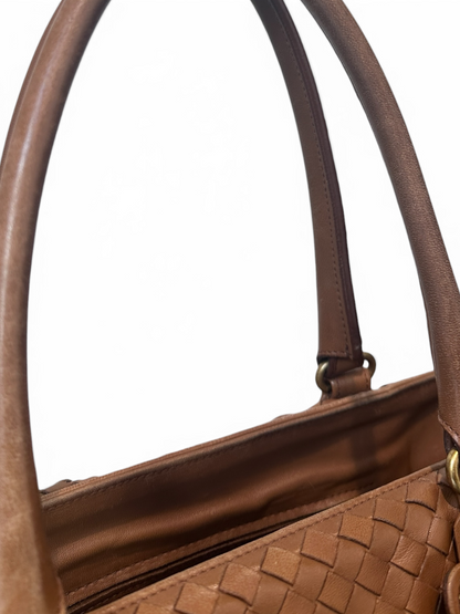 Bottega Veneta cabas Intrecciato à chaînes